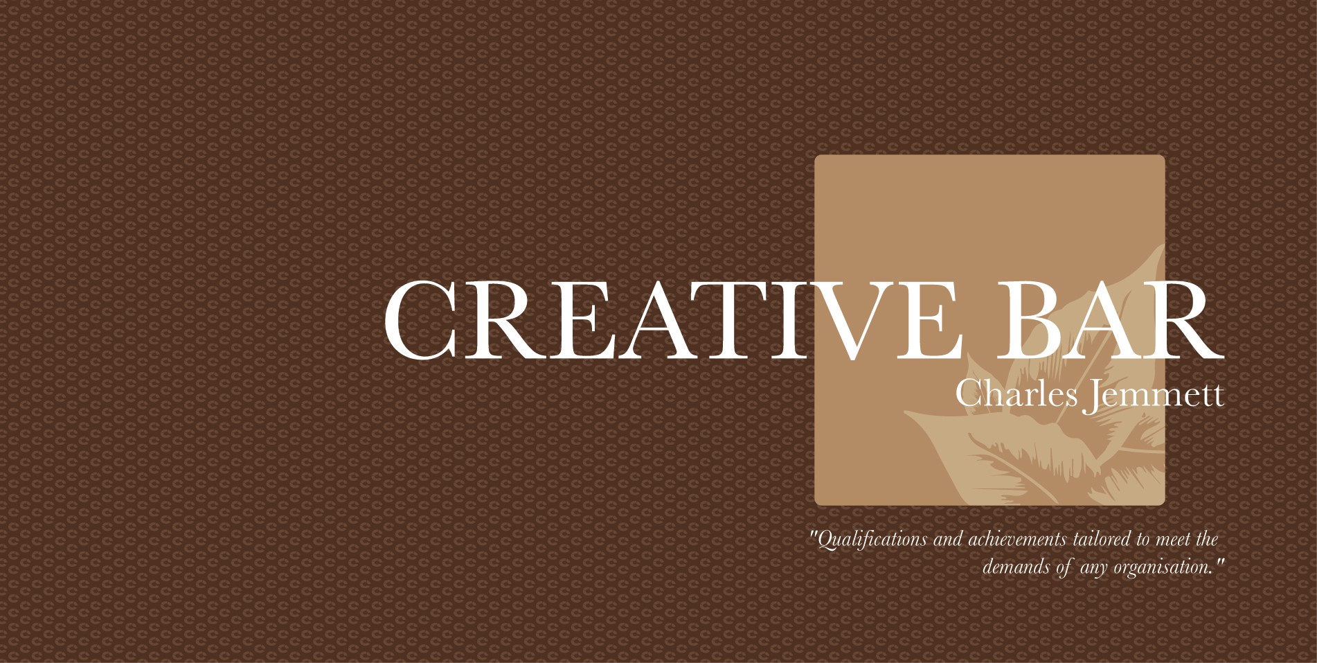 Chocolate Bar Front Design