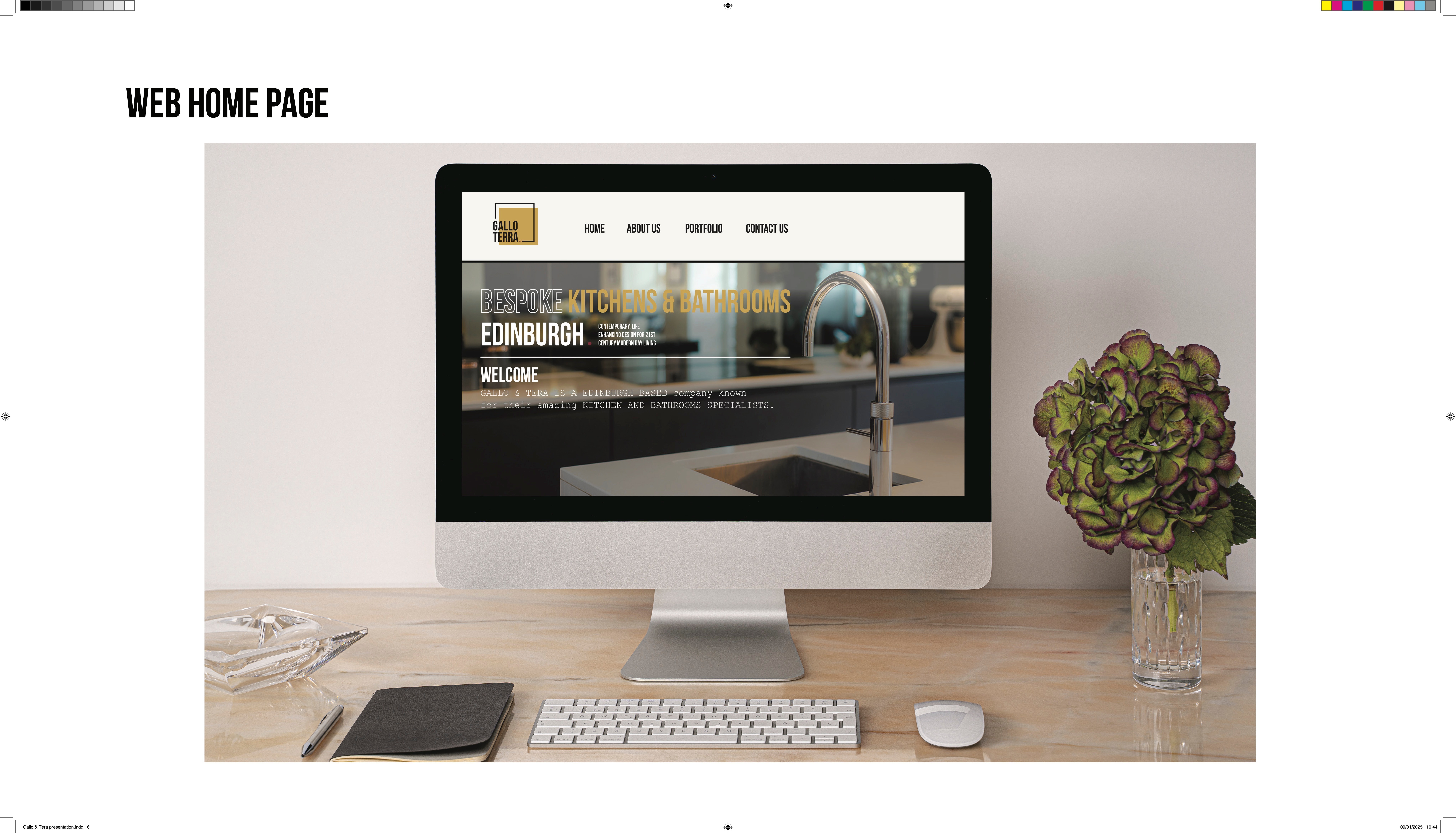 Web Home Page Design