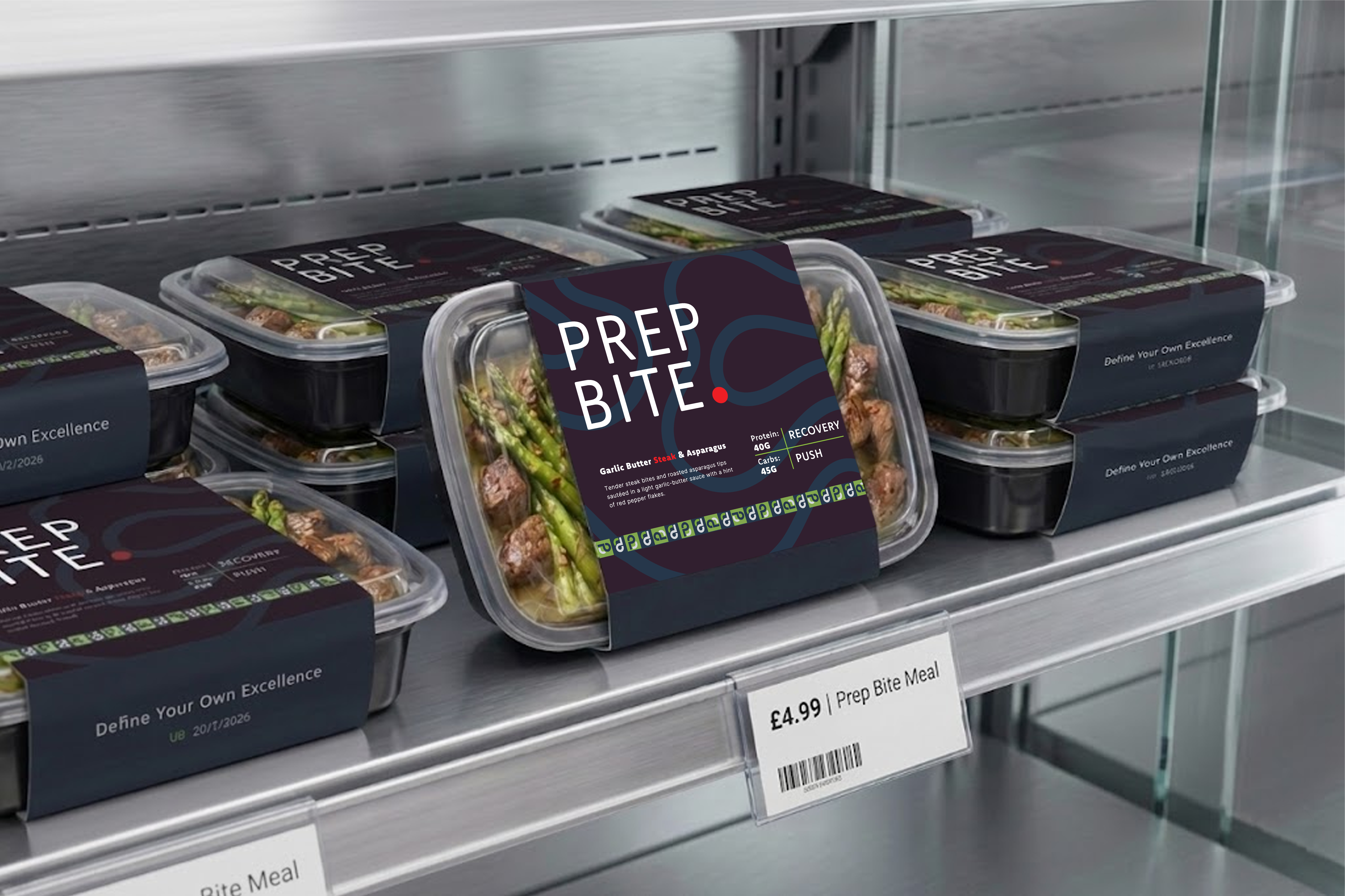 PrepBite meal — steak