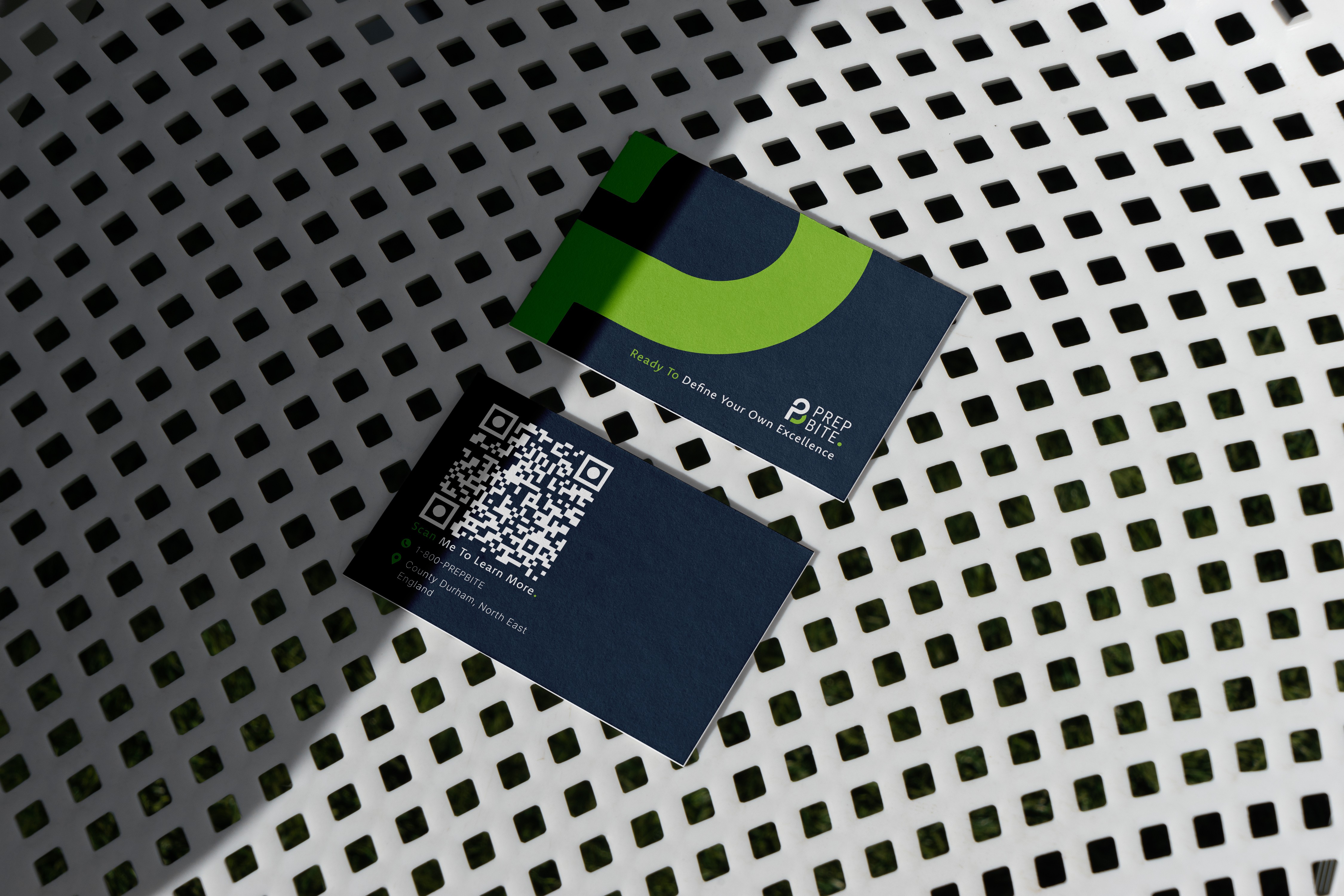 PrepBite business cards